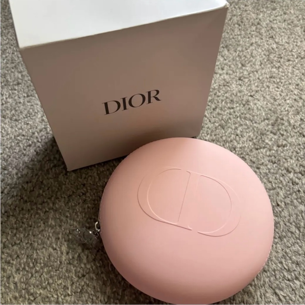 Gwp Dior Beauty Pink Makeup Compact Pouch